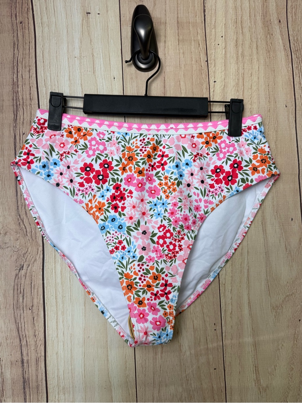 Carter's Floral High-Waist Bikini Bottoms in Pink, Red, Orange, Blue